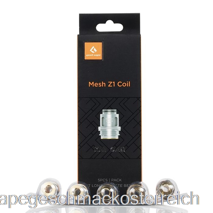 Geek Vape Zeus Mesh Ersatzspulen 0,4 Ohm Z1 Spulen Vape Geschmack